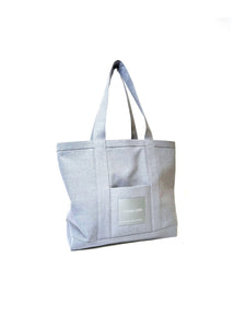 KVADRAT - Techincolour Fleck Totebag - SS25 - Grey